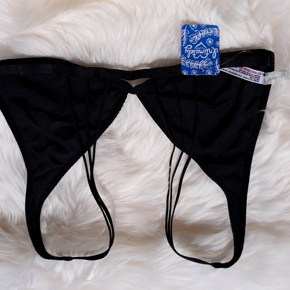 Intimately Free People Black Bralette Magic Hour - Picture 6 of 7